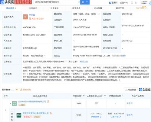 新東方加速數字化轉型，北京新設匯智易讀科技公司聚焦軟件開發